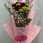 1 Stem Ecuadorian Red Rose Bouquet